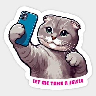 Cat Selfie Sticker